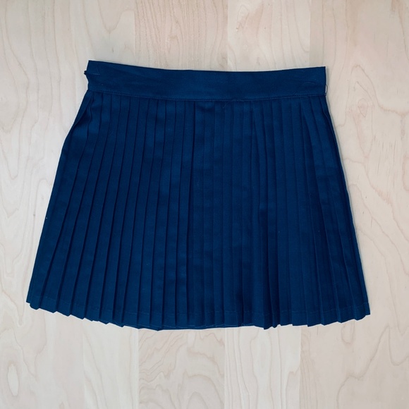 Sports Jr Bottoms Girls Navy Blue Pleated School Girl Skirt Poshmark
